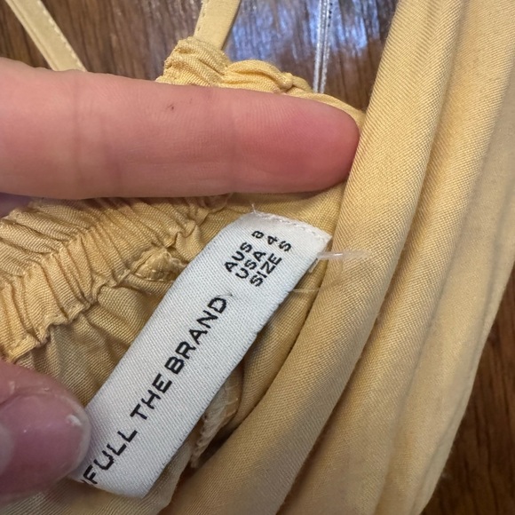 Faithfull the Brand Mustard Yellow Dress - Picture 5 of 7